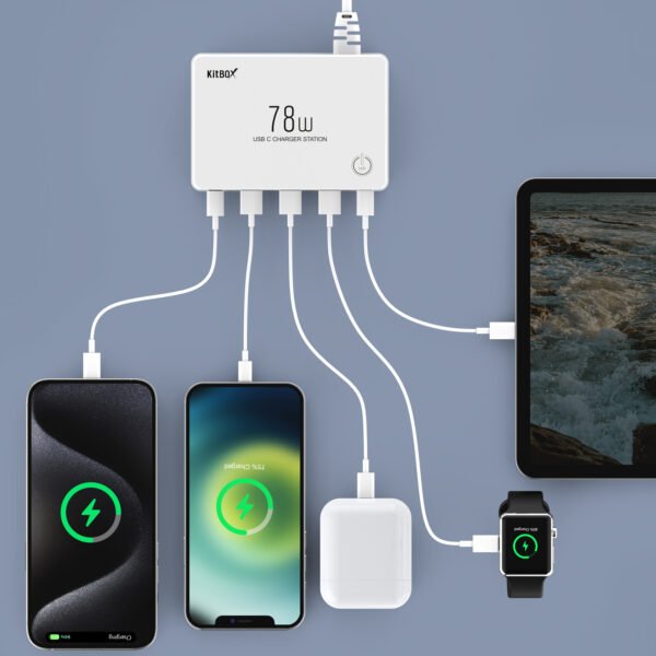 ilepo-Charger&Adapter Partner-charging station for multiple devices